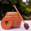 Terracotta honey pot - the potter
